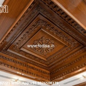 Wooden Ceiling Design Modular False Ceiling No-2905