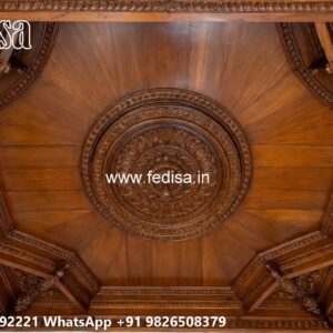 Wooden Ceiling Design Veneer False Ceiling No-2916