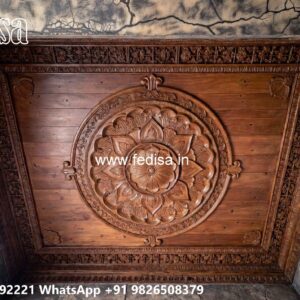 Wooden Ceiling Design Simple Gypsum Ceiling No-2921
