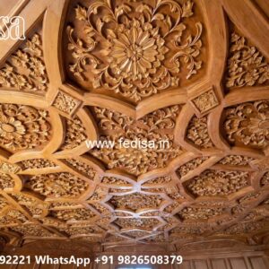 Wooden Ceiling Design Pop Ceiling Bedroom No-2925