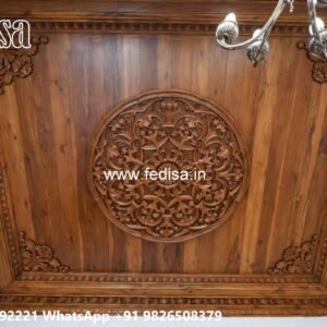Wooden Ceiling Design Square False Ceiling No-2935