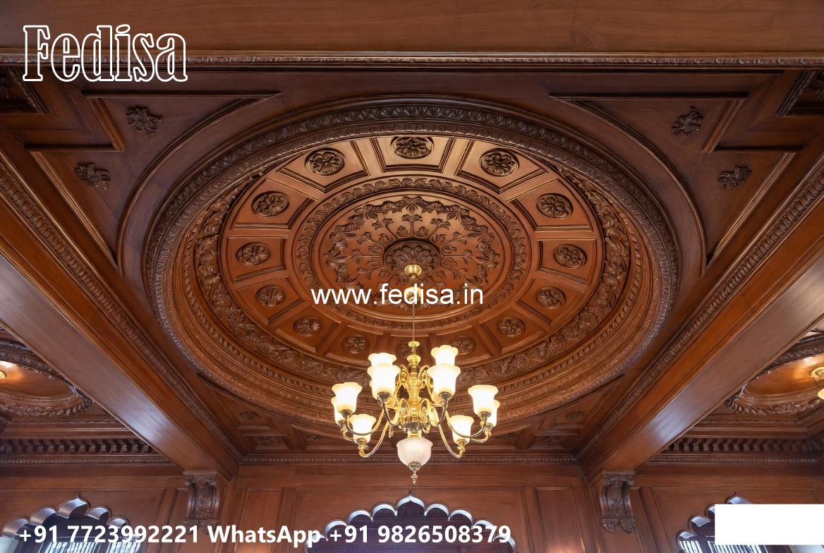Wooden Ceiling Design Pop Ceiling Fan No-2938