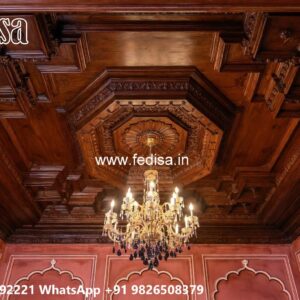 Wooden Ceiling Design False Ceiling Cornice No-2950