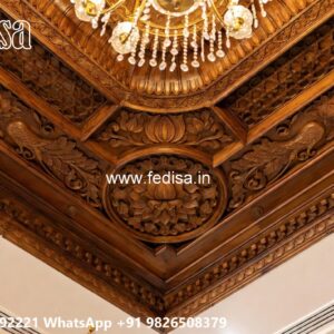 Wooden Ceiling Design Butterfly False Ceiling No-2969