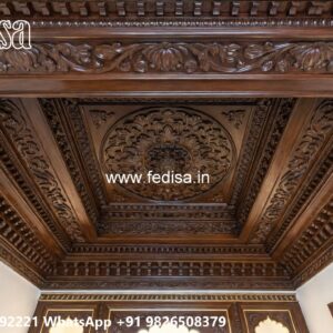Wooden Ceiling Design Pop In Ceiling No-2970