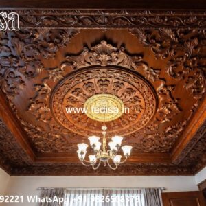 Wooden Ceiling Design Outdoor False Ceiling No-2978