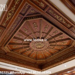 Wooden Ceiling Design Noor Enterprises Gypsum False Ceiling No-2995