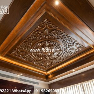 Wooden Ceiling Design False Ceiling Slideshare No-3012
