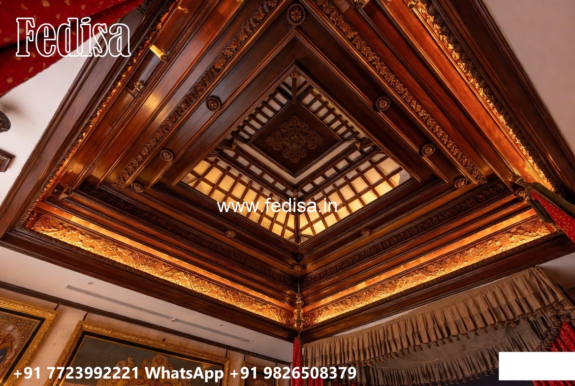 Wooden Ceiling Design False Ceiling In Room No-3019