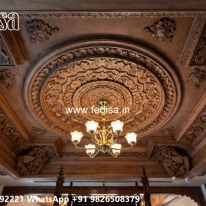 Wooden Ceiling Design Gypcore False Ceiling No-3024