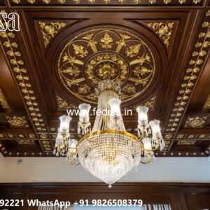 Wooden Ceiling Design Tray False Ceiling No-3025