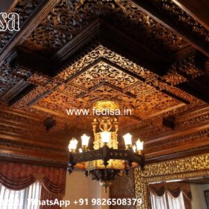 Wooden Ceiling Design False Ceiling Cornice Price No-3029