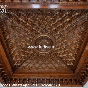 Wooden Ceiling Design No False Ceiling No-3038