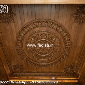 Wooden Ceiling Design Beautiful False Ceiling No-3074