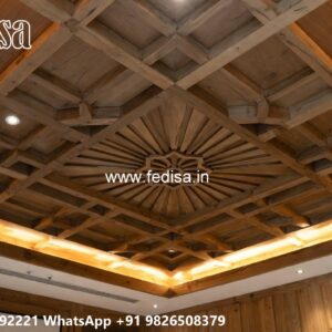 Wooden Ceiling Design False Ceiling Grid Tiles No-3078