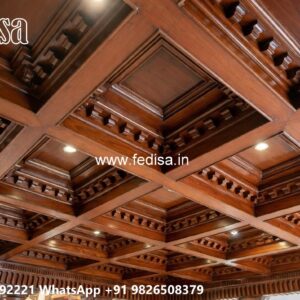 Wooden Ceiling Design Gi Metal False Ceiling No-3079
