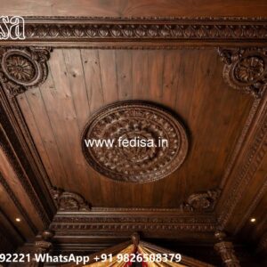 Wooden Ceiling Design False Ceiling Pop Price No-3084