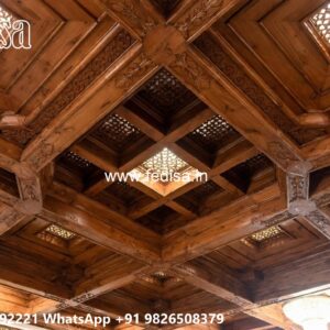 Wooden Ceiling Design False Roof Tiles No-3088