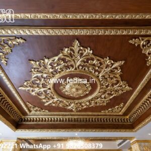 Wooden Ceiling Design Fiber Pop Ceiling No-3096