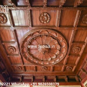Wooden Ceiling Design Canopy False Ceiling No-3100