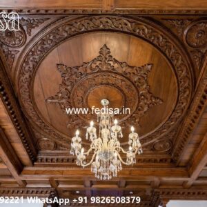 Wooden Ceiling Design Simple Kitchen False Ceiling No-3103