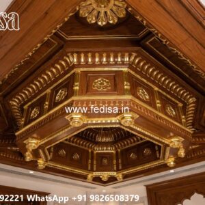 Wooden Ceiling Design Simple Pop Ceiling No-3116