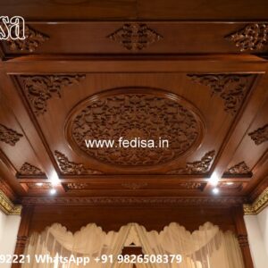 Wooden Ceiling Design Removable False Ceiling No-3134
