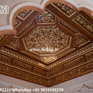 Wooden Ceiling Design Hunter Douglas False Ceiling No-3150