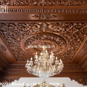 Wooden Ceiling Design Small False Ceiling No-3156