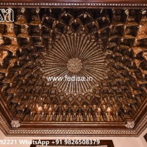 Wooden Ceiling Design Fall Ceiling Painting No-3158