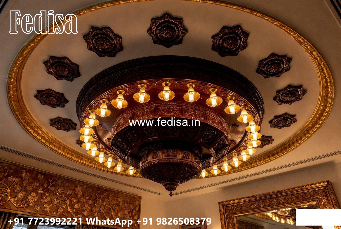 Wooden Ceiling Design Laminate False Ceiling No-3176