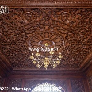 Wooden Ceiling Design Garage False Ceiling No-3179