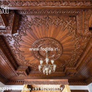 Wooden Ceiling Design False Ceiling To Hide Beam No-3187