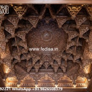 Wooden Ceiling Design Murga Jali Pop No-3197