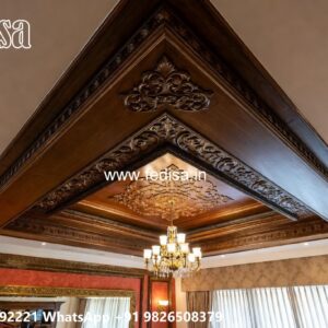 Wooden Ceiling Design False Ceiling Suspension System No-3198