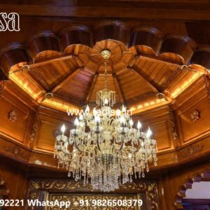 Wooden Ceiling Design Colorful False Ceiling No-3212
