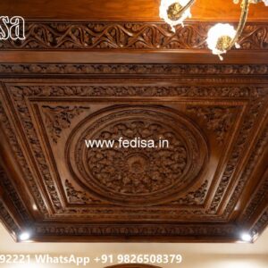 Wooden Ceiling Design False Ceiling Per Square Feet Price No-3217