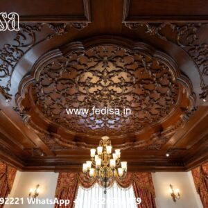 Wooden Ceiling Design Bathroom Pop Ceiling No-3232