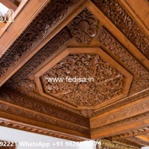 Wooden Ceiling Design Kitchen Pop Ceiling No-3244