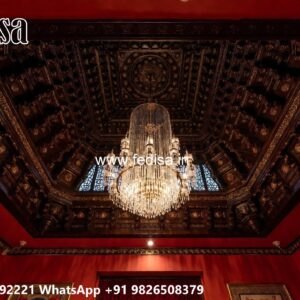 Wooden Ceiling Design False Ceiling Net No-3267