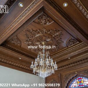 Wooden Ceiling Design False Ceiling Tray No-3269