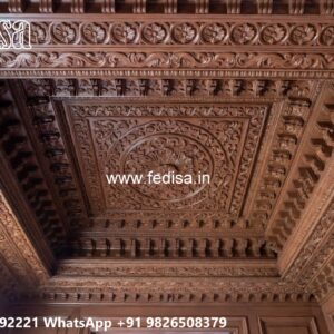 Wooden Ceiling Design Office Pop Ceiling No-3278