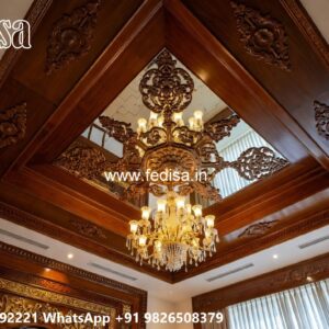 Wooden Ceiling Design Contemporary False Ceiling No-3280