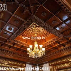 Wooden Ceiling Design Pari False Ceiling No-3285