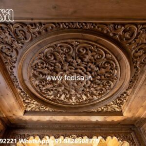 Wooden Ceiling Design Fiber False Ceiling Types No-3302