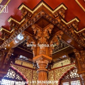 Wooden Ceiling Design False Ceiling Service No-3308