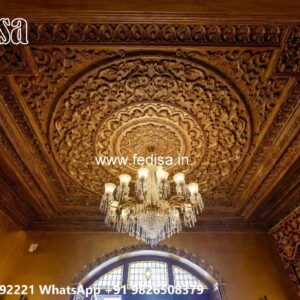 Wooden Ceiling Design Fall Ceiling Home No-3317