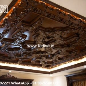 Wooden Ceiling Design False Ceiling In Washroom No-3328