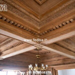 Wooden Ceiling Design False Ceiling 10 By 12 No-3331