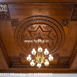 Wooden Ceiling Design Plain False Ceiling Cost No-3337